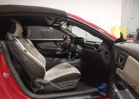 2024 Ford Mustang Ecoboost Premium из США, поврежденный, VIN 1FAGP8UHXR5127207